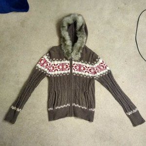 Hooded Sweater Full Zip